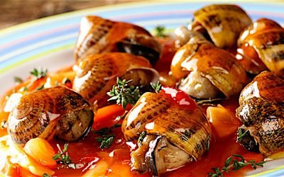 Lumache alla romana