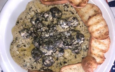 Lumache al latte e vino